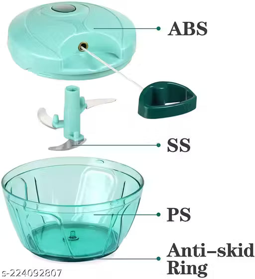 Compact Manual Chopper – Chop Faster, Effortless & Tear-Free